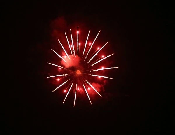 2022 4th July Fireworks Show Celebration Dancing Fireworks